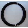黑色透明钢丝绳 黑色不透明钢丝绳 颜色定制