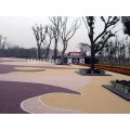 上海睿龙全国直销金牌YR彩色透水混凝土，透水地面，透水胶凝料