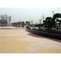 上海睿龙全国供应YR创意艺术透水地坪，透水地面，小石子粘结剂