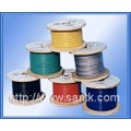 东莞红色、黑色、绿色、紫色尼龙包胶钢丝绳厂家