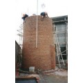 60米砖烟囱新建-65米砖混烟筒建筑-70米砖砌烟囱建造