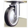 日本锤牌(HAMMER)脚轮---黑色橡胶脚轮