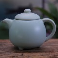 汝瓷功夫茶具茶壶-贵妃壶 北海陶瓷礼品茶具定做