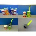 吹泡泡饮料罐玩具(可作各大饮料品牌企业的赠品/广告促销礼品