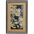 铜板金画年年有余|中国传统工艺工艺装饰画