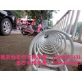 云南昆明不锈钢自行车停车架是多少钱一米？
