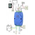 数字量转RS-485、两路开关量转485串口、远程IO采集器