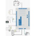 导轨开关量转网络采集器、32路数字量-RJ45采集