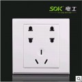SOK 插座面板 电源插座 开关插座面板 七孔插 三二二插