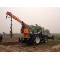 挖坑机 悬挂式挖坑机 装载机改装液压悬挂式挖坑机